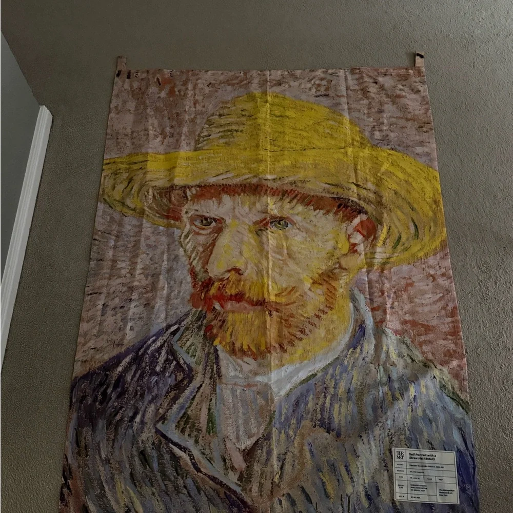 Van Gogh Portrait Tapestry